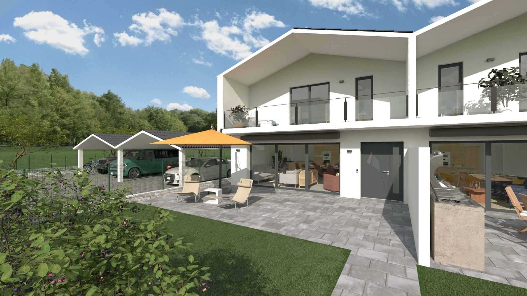 Evionnaz  - Maison 5.5 Pi&egrave;ces 4 Chambres