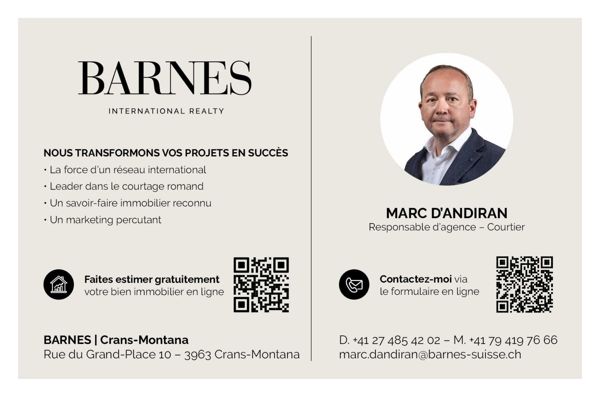 Crans-Montana  - Appartement 6.0 Pi&egrave;ces 5 Chambres