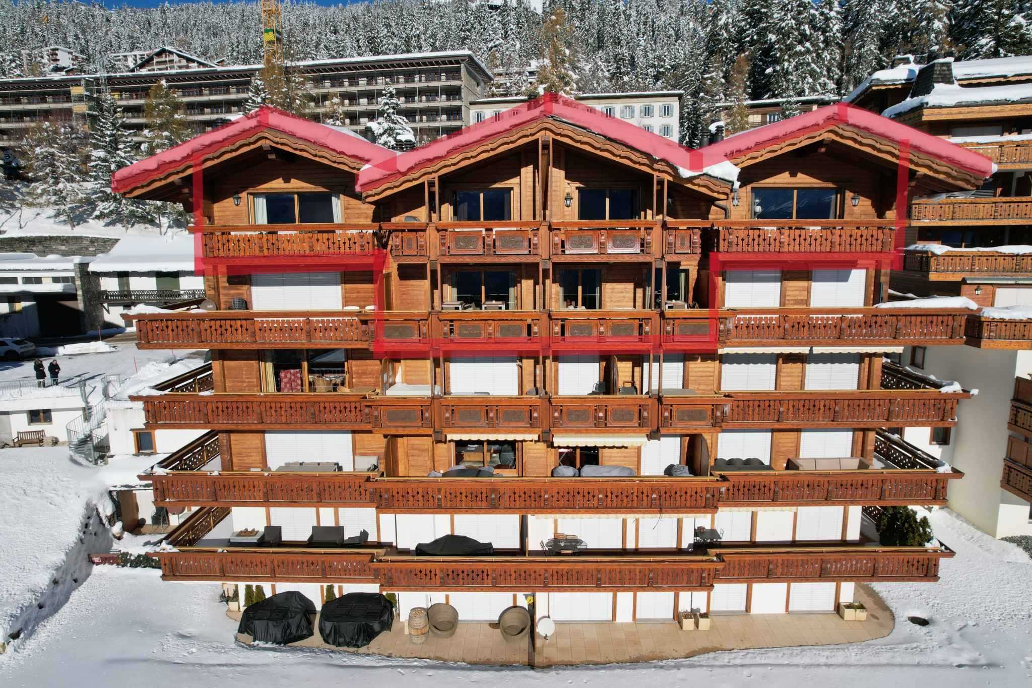 Crans-Montana  - Sobre ático 10.5 Cuartos 6 Habitaciones