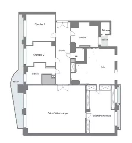 Vincennes  - Apartment 4 Bedrooms - picture 10