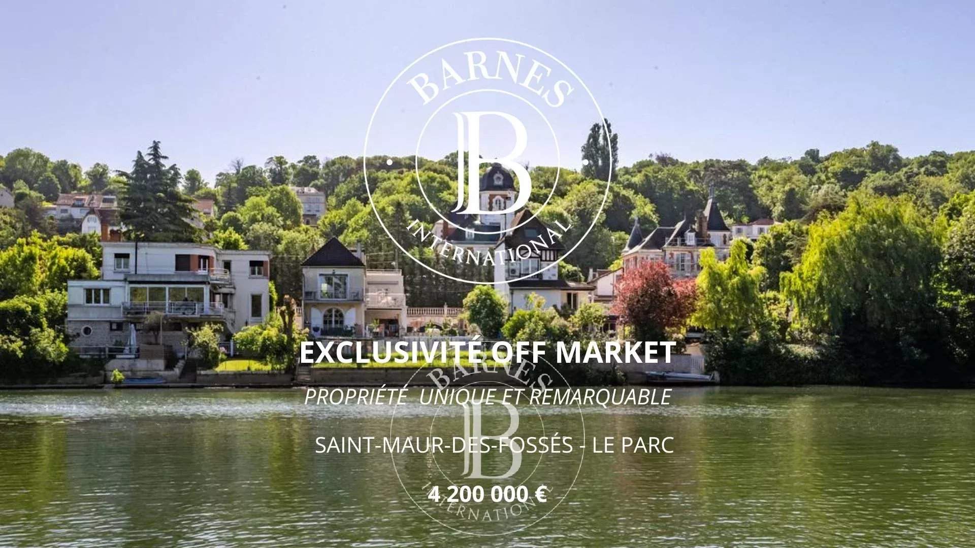 Saint-Maur-des-Fossés  - Maison 15 Pi&egrave;ces 5 Chambres - picture 1